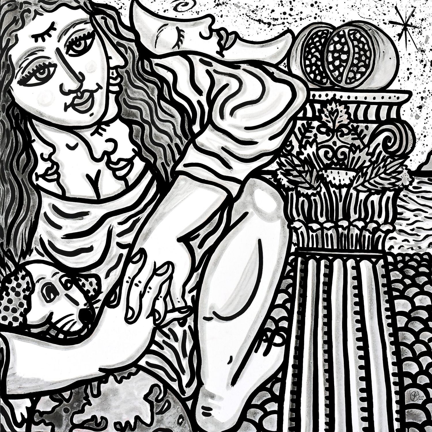 "La fille de Corinthe" Print