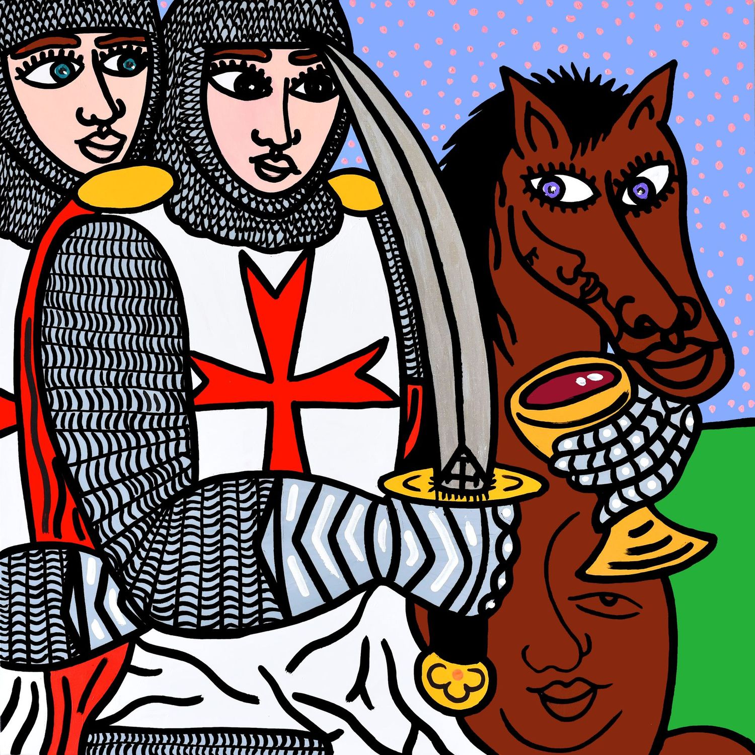 "Templiers" Print