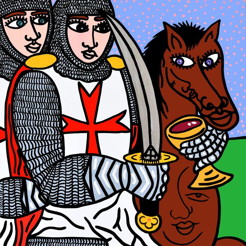 "Templiers" Print
