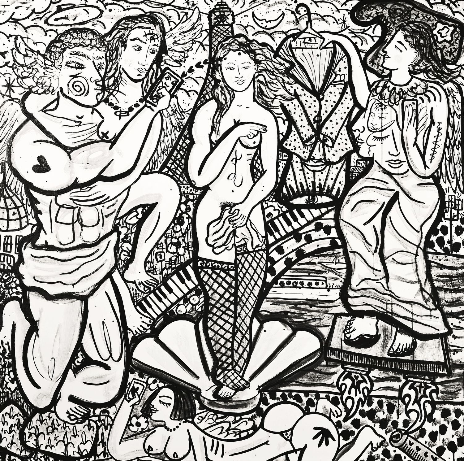 "Vénus à la Fashion Week" Print