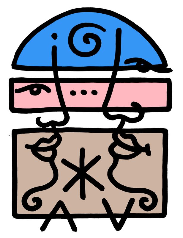 "L'autre côté" Print