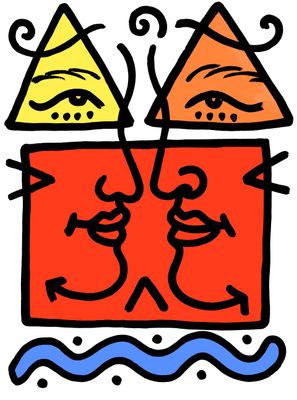 "Face à face" Print
