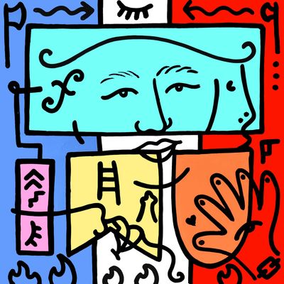 "Bleu Blanc Rouge" Print