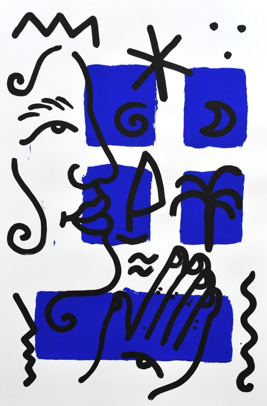 "La fenêtre bleue"