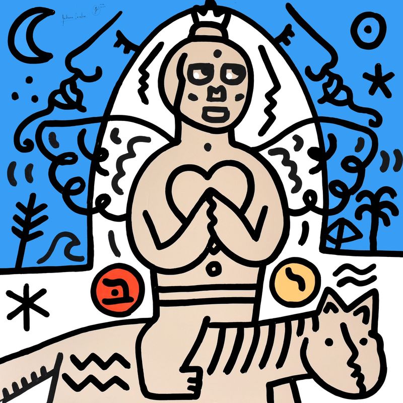 "Le Shaman et sa monture"