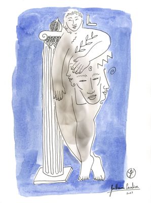 "Grenade sur la colonne"