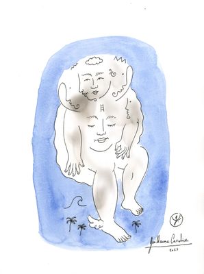 "Au-dessus des palmiers"