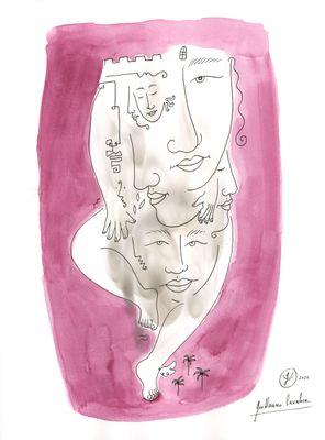 "Les remparts roses"