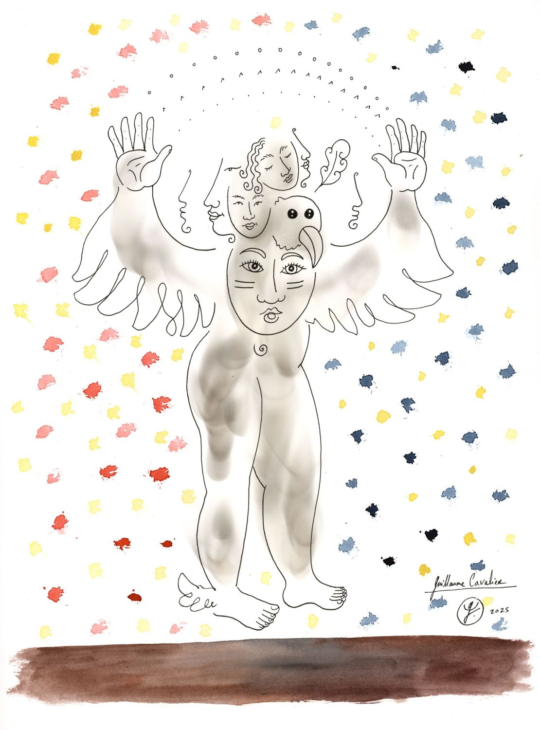 "L'homme oiseau"
