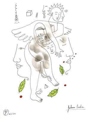 "Feuilles au vent"