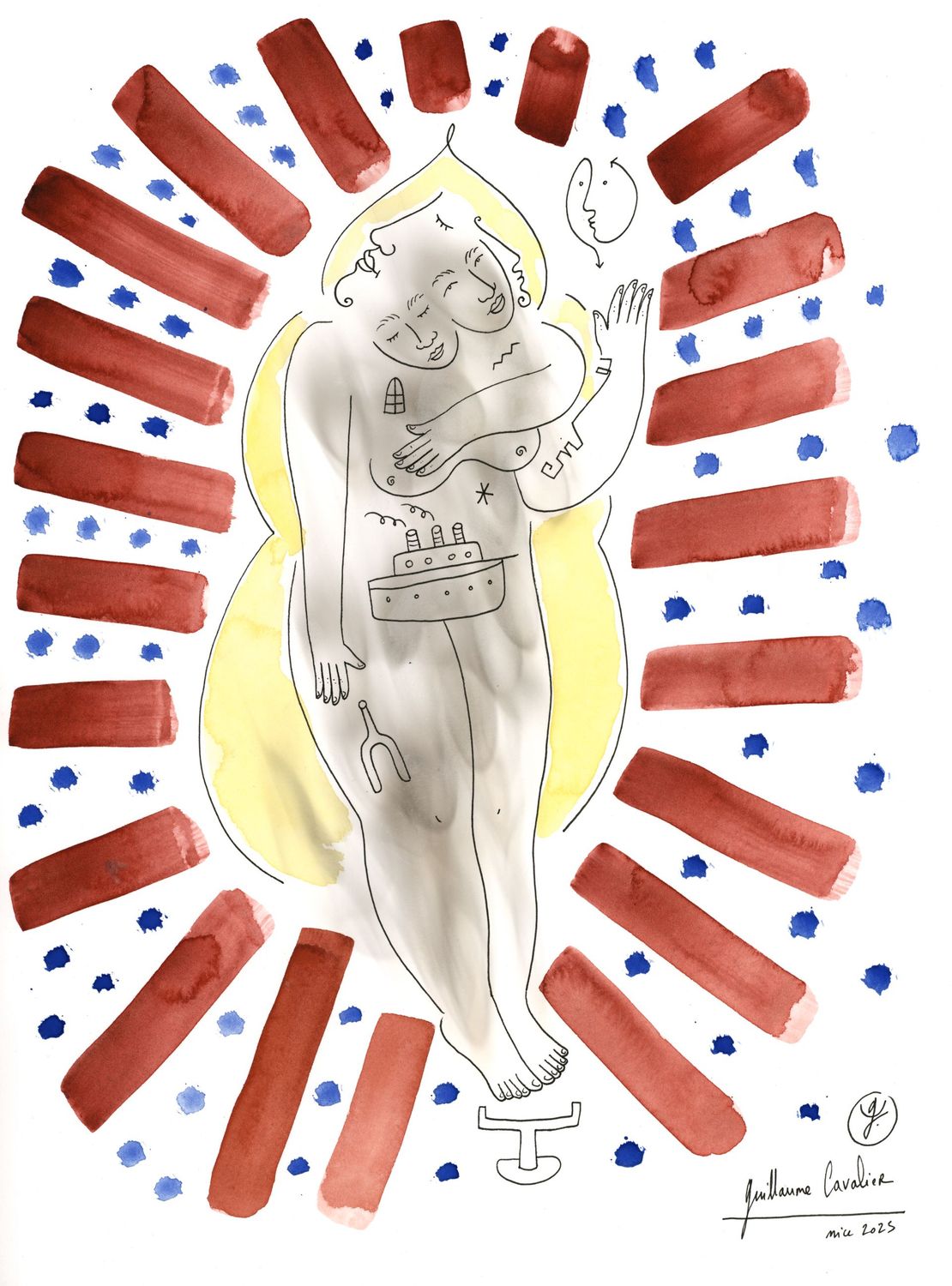 "Le navire rayonnant"
