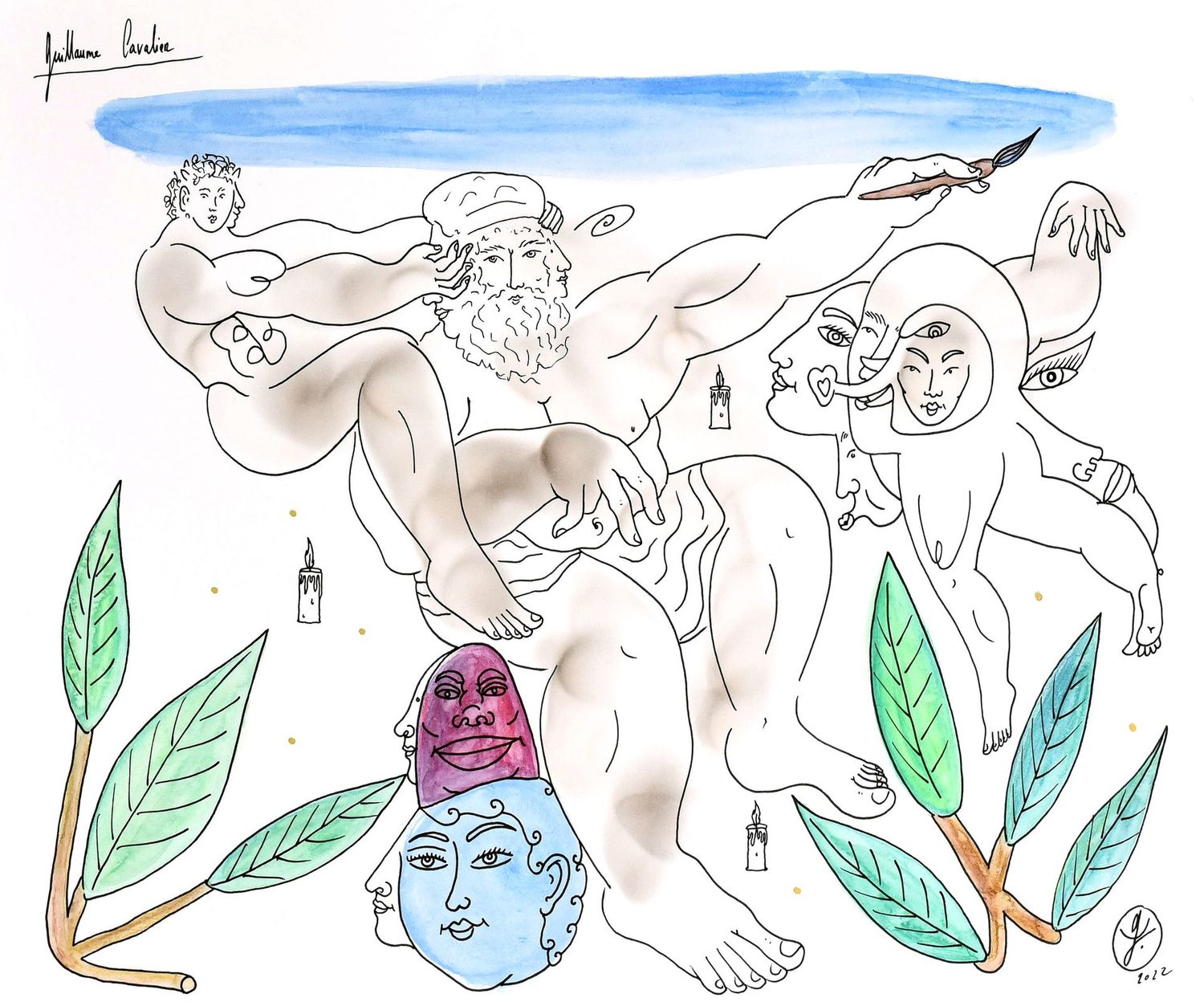 "le peintre du ciel"