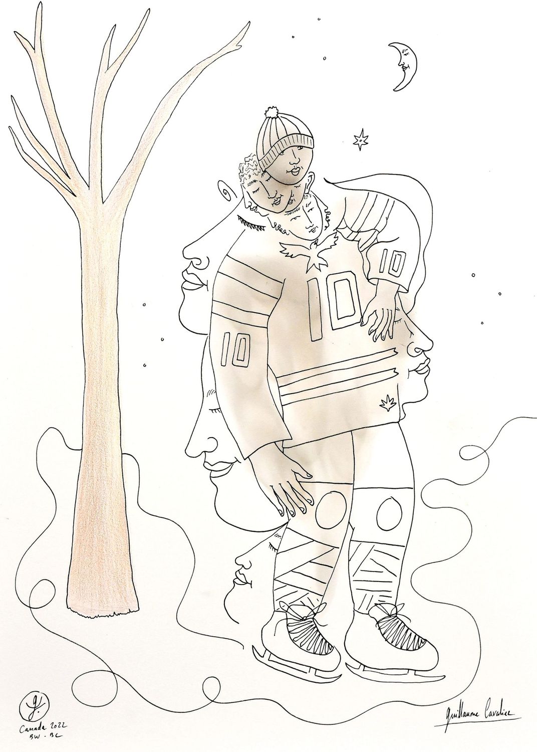 "Le patineur"
