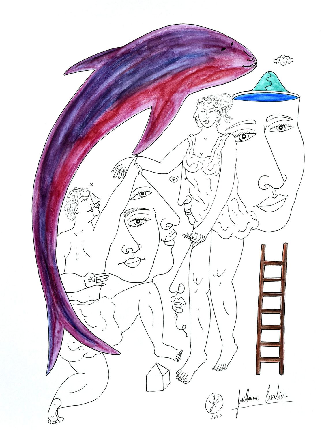 "Le lac des inspirés"