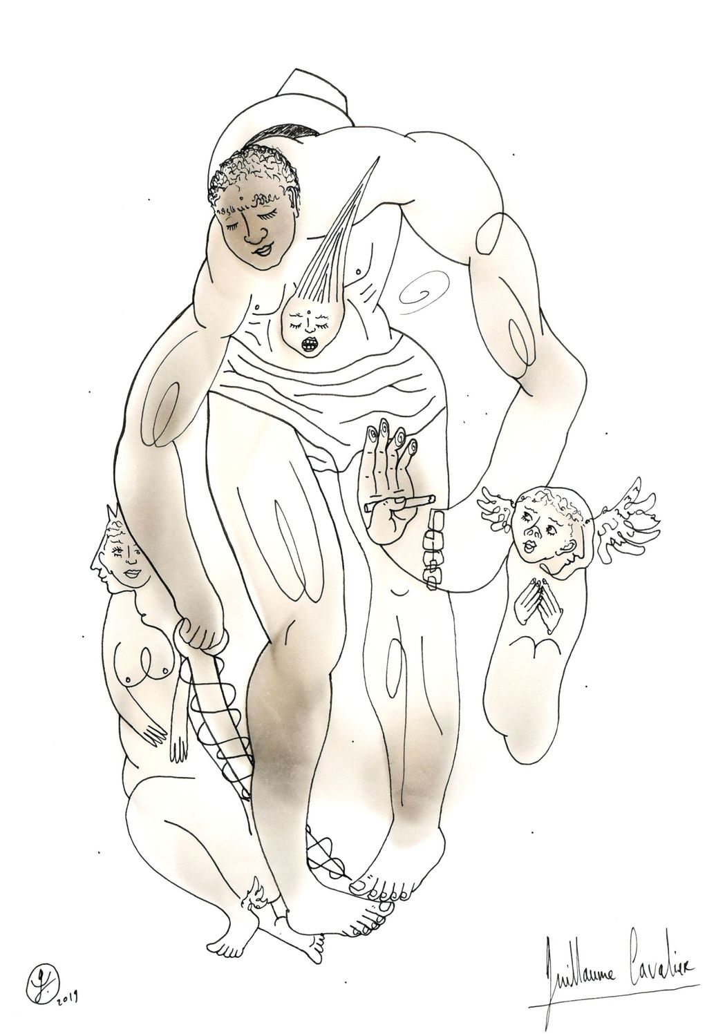 "L'homme au chapeau"
