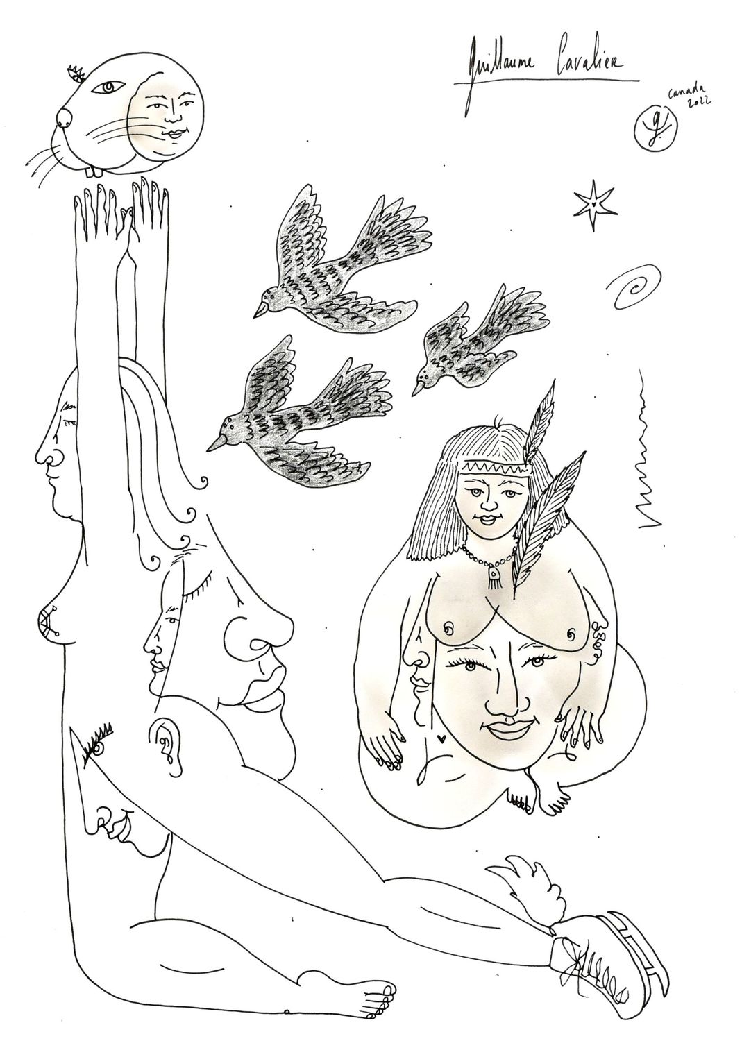 "Les corbeaux et la guérisseuse"