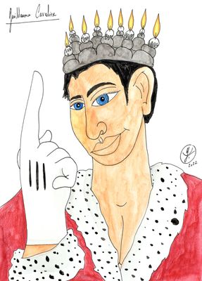 "La couronne de bougies"