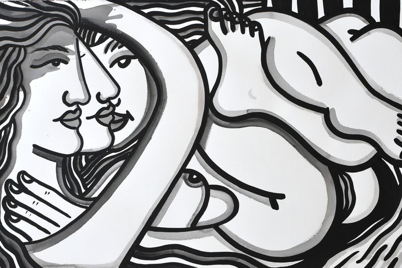 "Étreinte saphique"