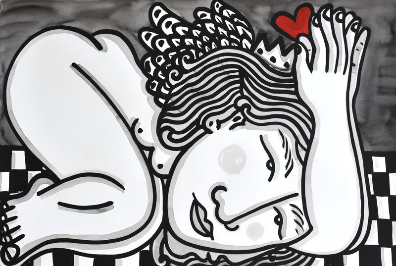 "La reine orante"