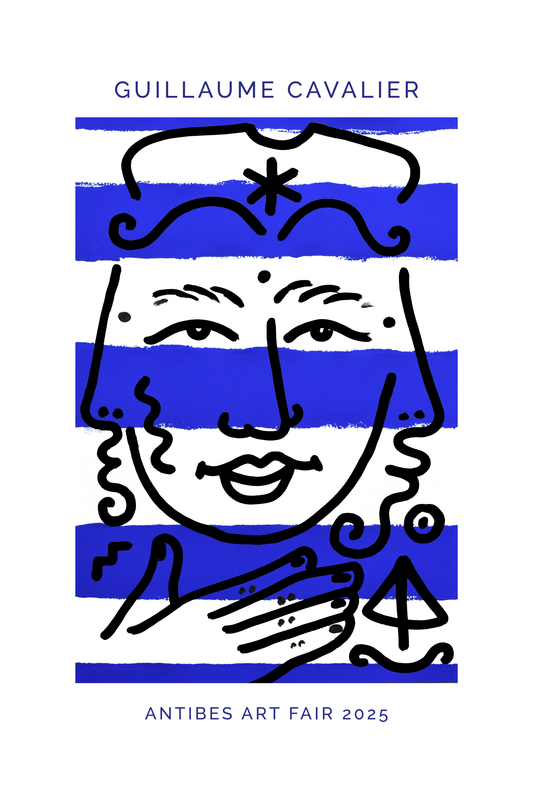 Carte postale "Transat bleu"