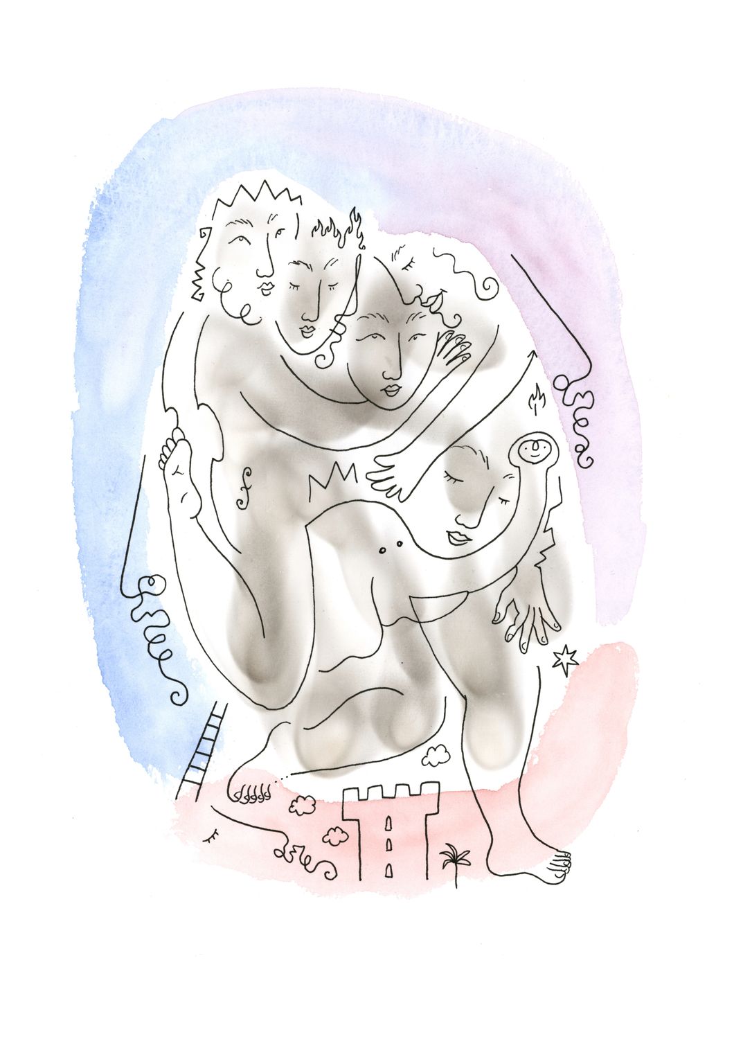 "La Tour au crépuscule"