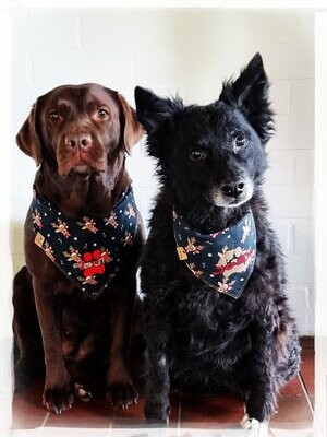 Halstuch für die Hundefreunde zu Weihnachten