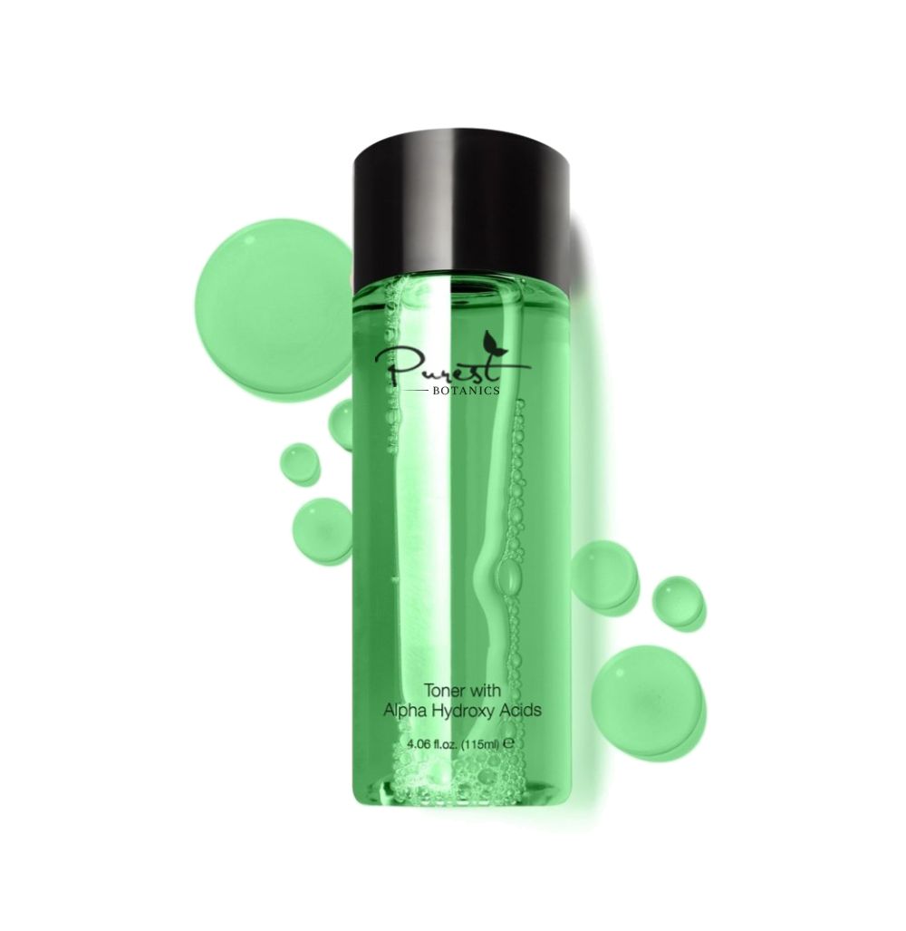Toner with Alpha Hydroxy Acids