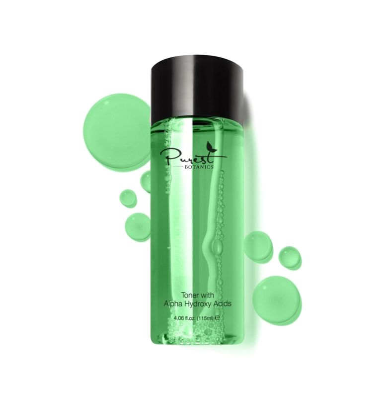 Toner with Alpha Hydroxy Acids
