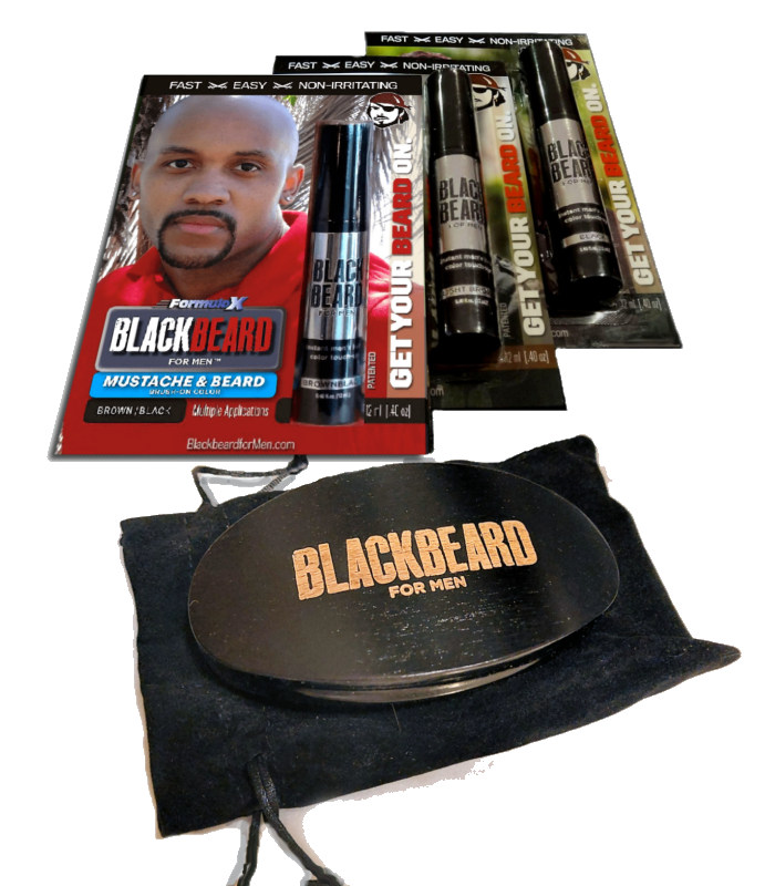Brownblack Bundle 3-Pack + Big Bad Beard Brush