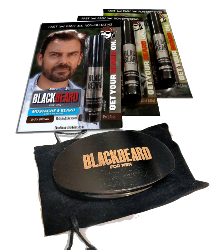 Dark Brown Bundle 3-Pack + Big Bad Beard Brush