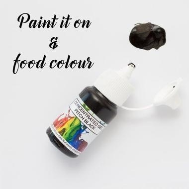 Rolkem Paint 15ML Pitch Black