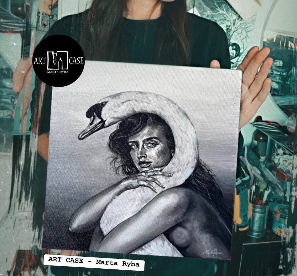 Girl &amp; Swan