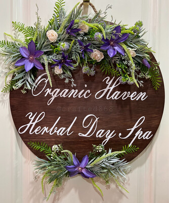 Custom Business Display Wreaths/Signs