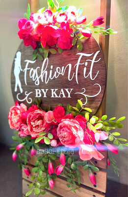 Custom Business Display Wreaths/Signs