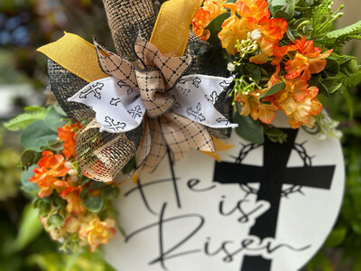 “He is Risen” Wreath