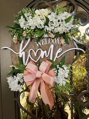 Welcome Home 3D Wreath