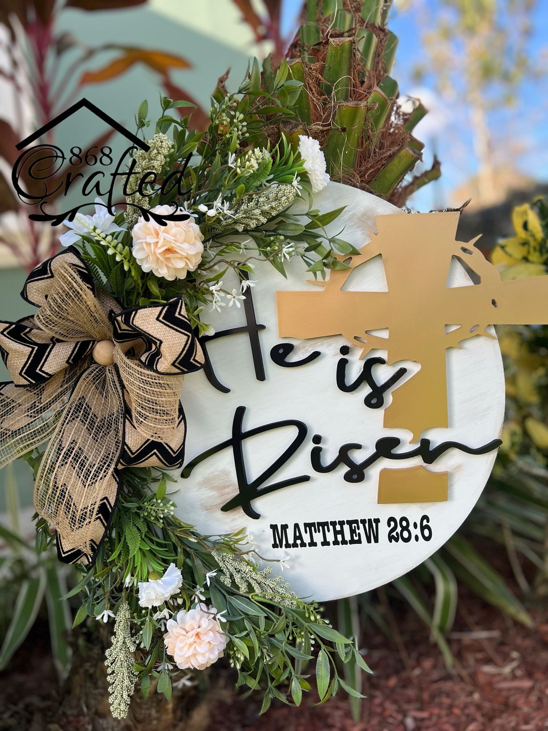 “He is Risen” Wreath