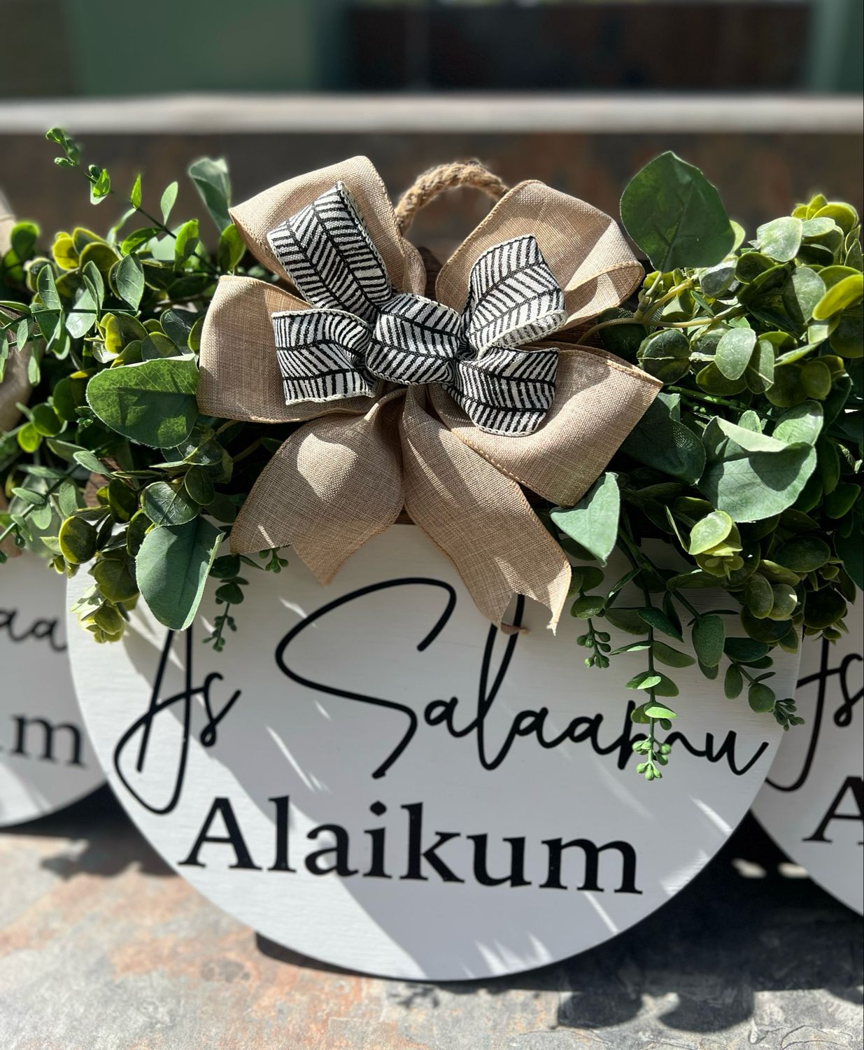 Muslim Greeting Wreaths