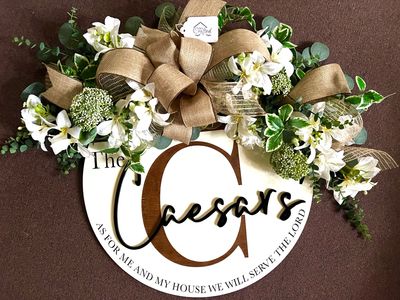 Surname/Monogram Wreaths