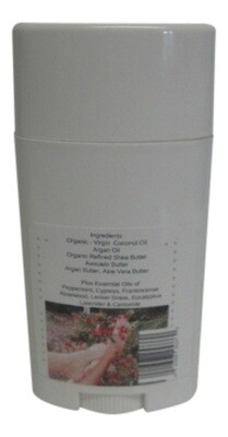 Shea Butter Home Made Foot Lotion Bar | Solid Twist-Up Tube for Dry, Cracked Feet, Heels, Knees &amp; Elbows | Nourishing Ingredients by Jane Bernard