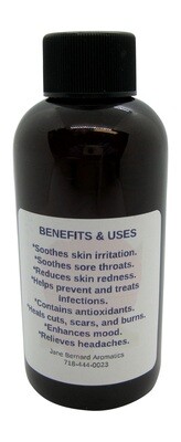 Rose Water Facial Toner - Pure Natural Hydrosol Rose Flower Water_4 Ounces