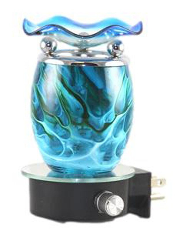 Night Light Aroma Oil Warmer Wall Plug in Lamp