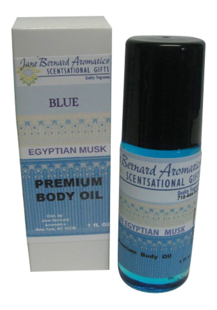 EGYPTIAN BLUE MUSK Premium Perfume Body Oil_Unisex Fragrance _30ml (1 FL Oz) Grade &quot;A&quot; Roll-On