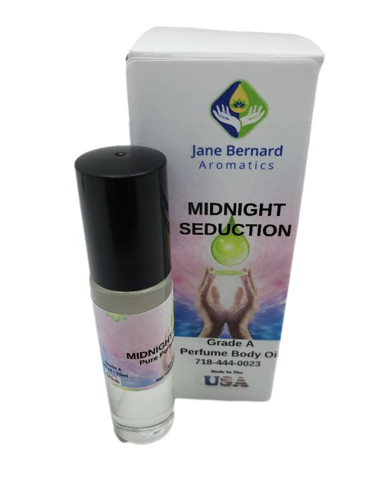 MIDNIGHT SEDUCTION Perfume Body Oil_Unisex Fragrance _10ml (1/3 Oz) Grade &quot;A&quot; Roll-On