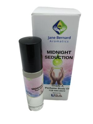 MIDNIGHT SEDUCTION Perfume Body Oil_Unisex Fragrance _10ml (1/3 Oz) Grade &quot;A&quot; Roll-On