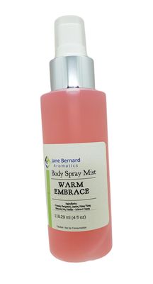 Warm Embrace Body Spray, 4 Ounces, Body Mist for Women | A scent that radiates warmth and happiness. for All Day Use