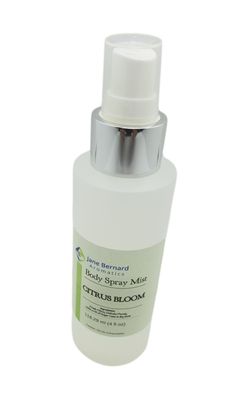 Citrus Bloom Body Spray, 4 Ounces, Body Mist for Women and Men with Calming Refreshing Scent for All Day Use