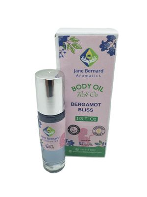 Perfume Body Oil Bergamot Bliss  Women Fragrance Body Oil_10ml_1/3 Oz Roll On