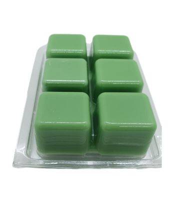 Soy Blend | Wax Melt | 2.5 Oz Net Wt | 1 Pack only with 6 Snappable Cubes in Clamshell | Eucalyptus and Spearmint | Home Fragrance