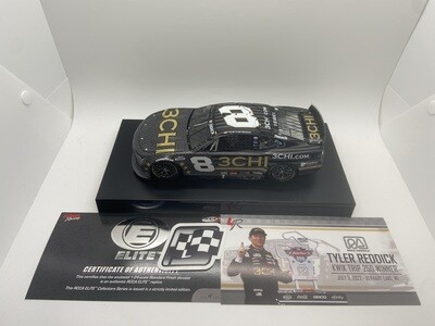 Tyler Reddick 2022 3CHI Salutes Road America 7/3 Race Win 1:24 Elite Nascar Diecast